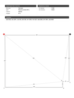 Матовый натяжной потолок 12.9 м2