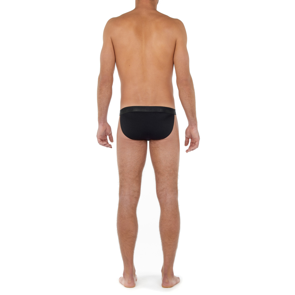 Мужские трусы танга черные HOM CLASSIC Tanga Briefs 400413_400004