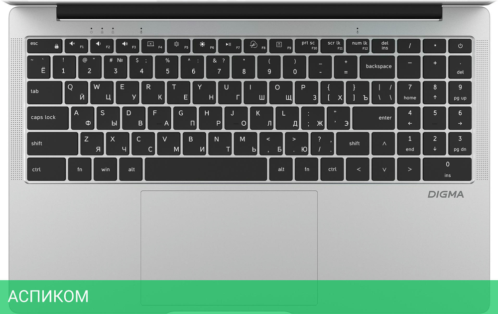 Ноутбук Digma EVE C5801 Silver (DN15CN-8CXW03)