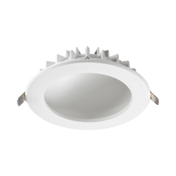 358806 SPOT NT21 494 белый Светильник встраиваемый светодиодный IP20 LED 12W 960Лм 3000K 100-240V GESSO