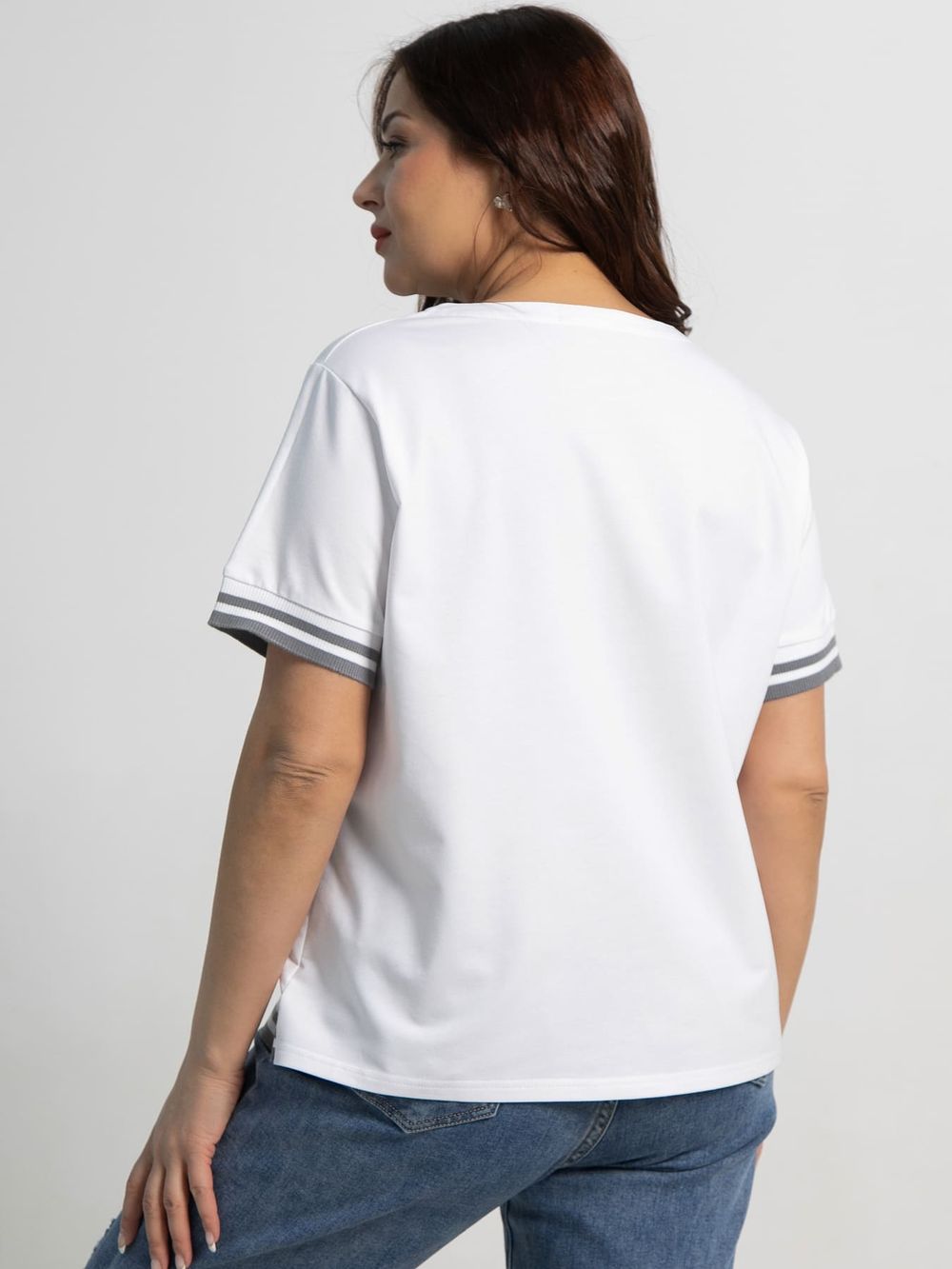 Блуза Бэлла (белая) Б15533-20М LT Collection