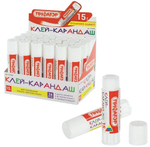 Клей-карандаш 15г (ПИФАГОР)