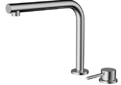 Смеситель Omoikiri Nara 2 Plus-BN латунь/нержавеющая сталь