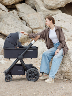 Детская коляска Happy Baby Mommer Pro 2 в 1 Black