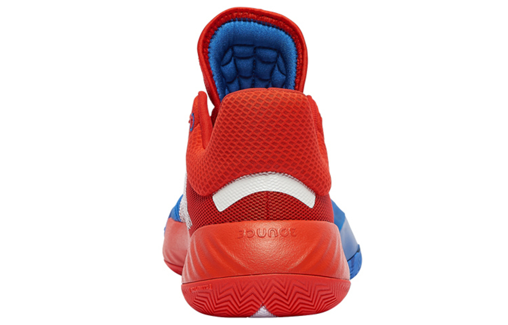 Adidas D.O.N. Issue #1 Mitchell 1st generation non-slip wear-resistant low-top basketball shoes men's red and blue