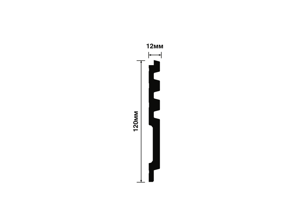 Декоративная панель LV128 BK114K