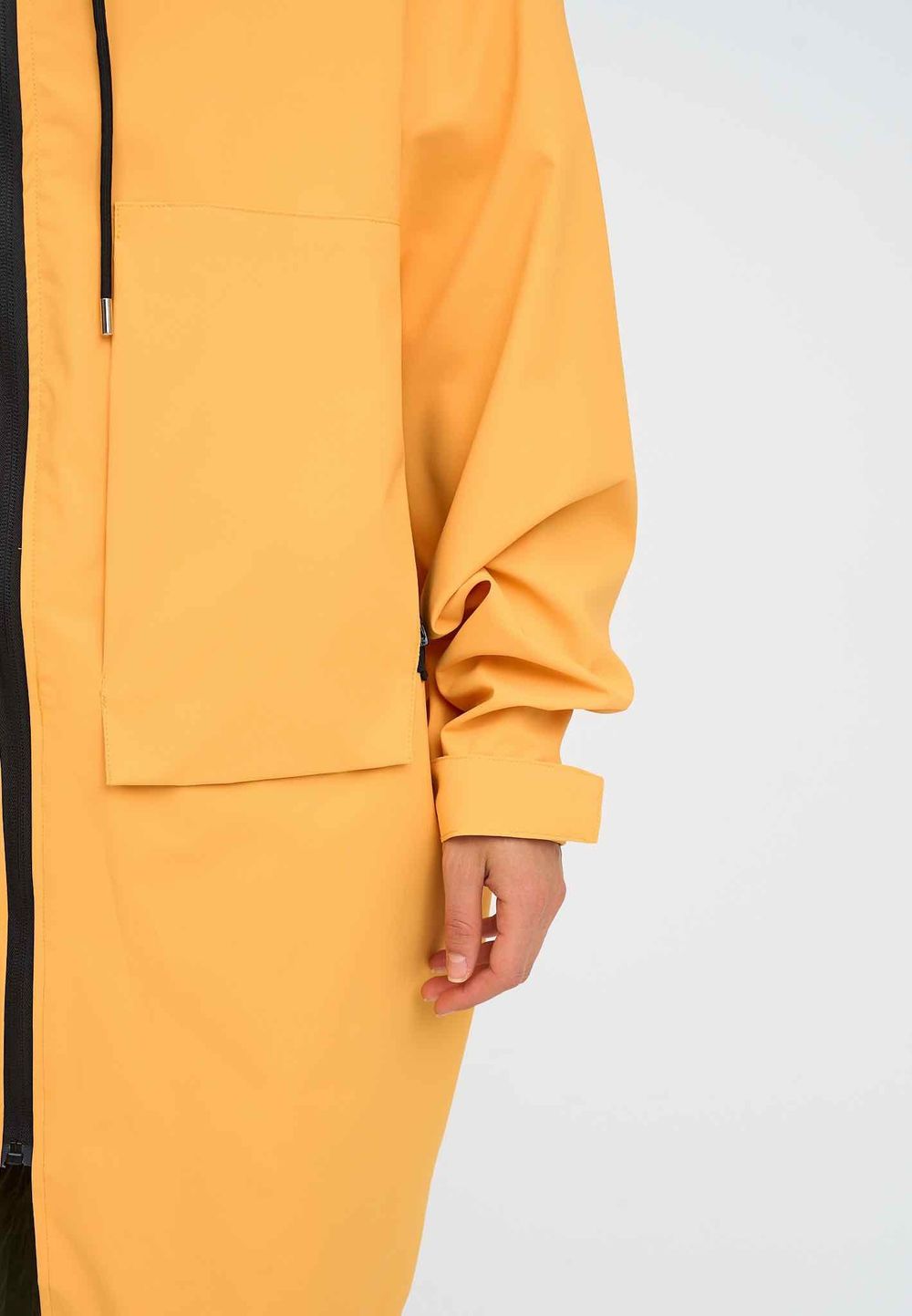 Плащ Kefirmaykifer Оверсайз желтый