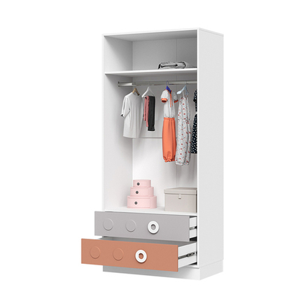 Турбо (СтендМебель) ШК-02 Шкаф двухдверный с ящиками