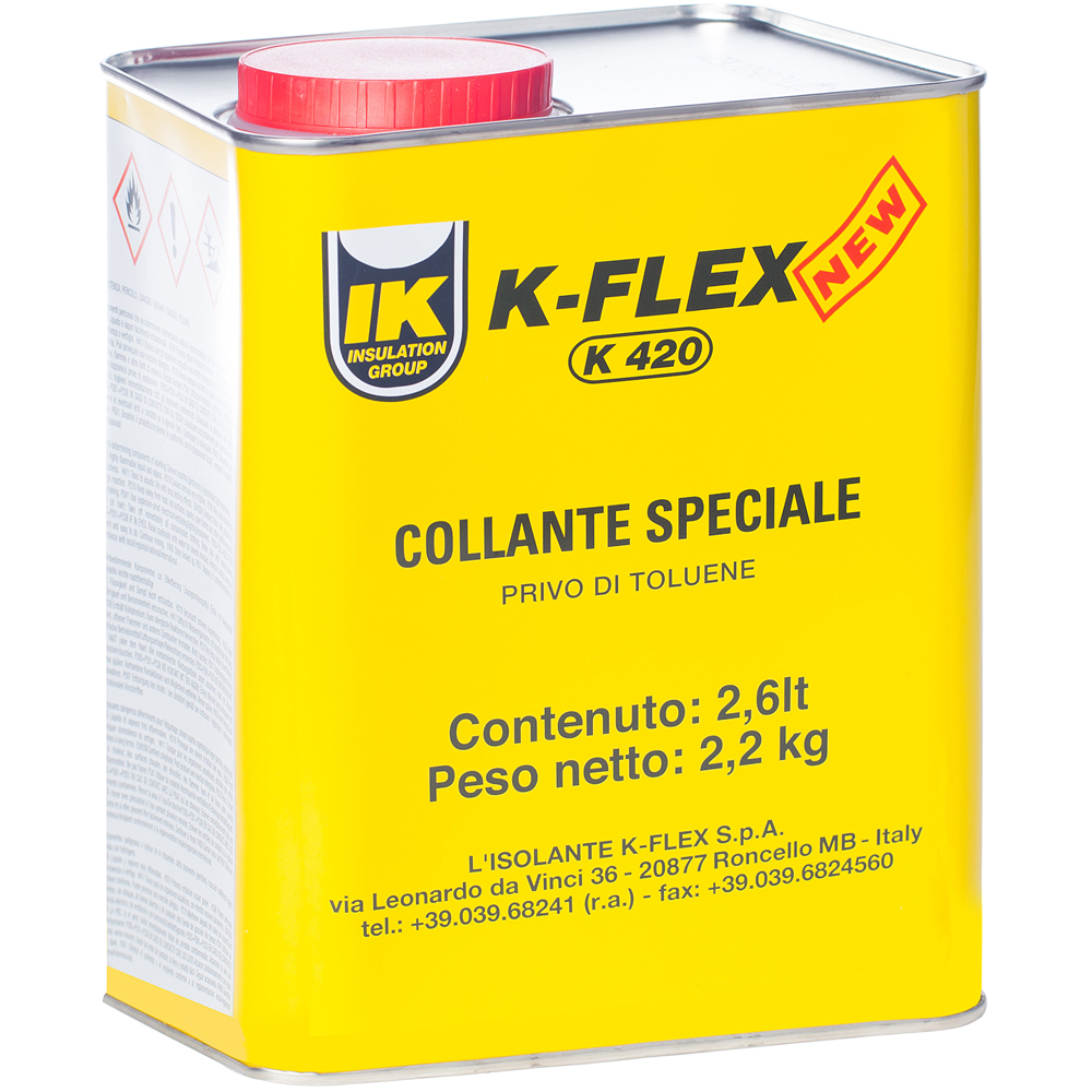 Клей K–FLEX K-420 для покрытий AL CLAD, IC CLAD SR, IC CLAD BK и IN CLAD