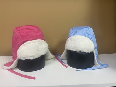 Шапка-ушанка зимняя детская, размер 50