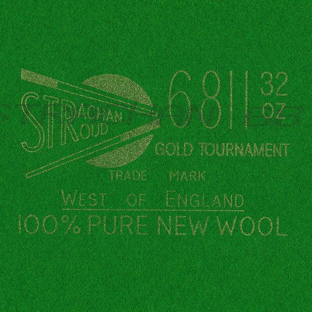Сукно Strachan Snooker 6811 Tournament 32oz 193см Olive Green