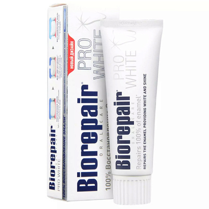 Зубная паста BioRepair Pro White 75 мл