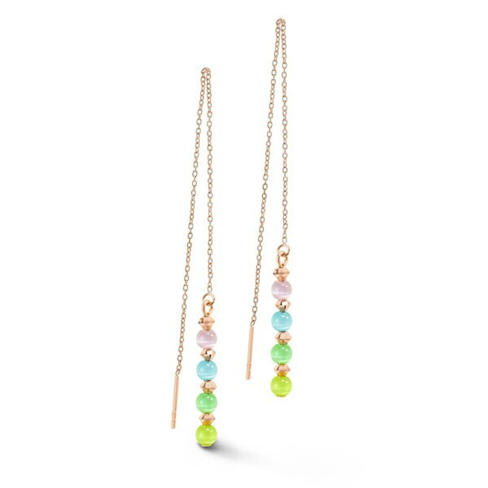 Серьги-пусеты Coeur de Lion Multicolour Pastel 1 6021/20-1522 цвет мультиколор