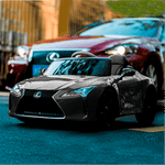 Детский электромобиль "Lexus LC500" JE1618 12V,черный