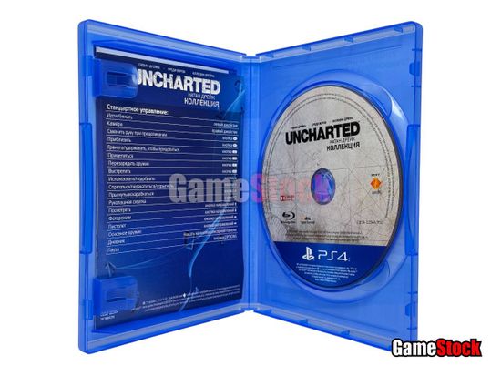 PS4 Uncharted: The Nathan Drake Collection CUSA-02344 Б/У (Полностью на русском языке)