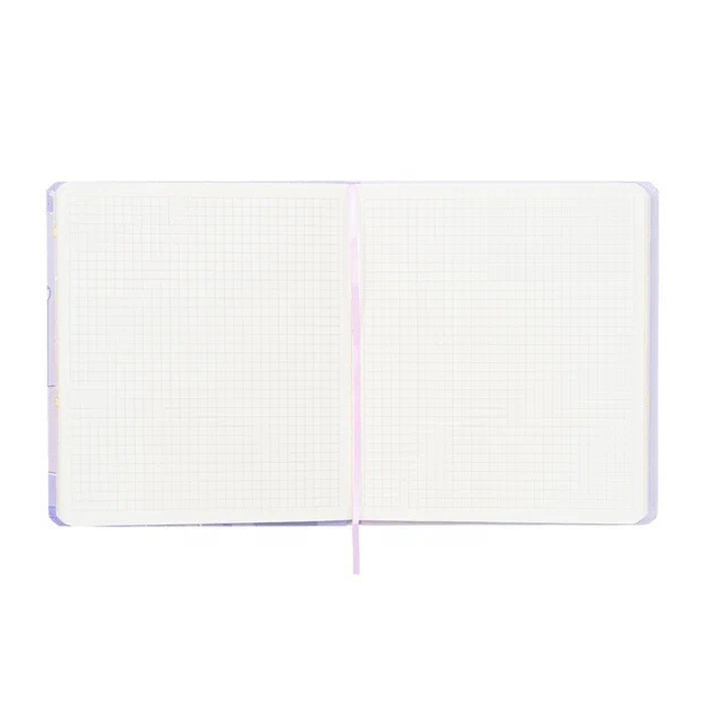 Ежедневник-блокнот Basir, формат А5, серия "Зайчики", 80 листов, размер 19.3*17 см