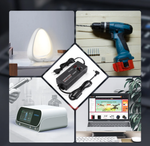 Адаптер регулируемый 3-12v/10A / 5.5мм,угловой HuaZhenYuan-009