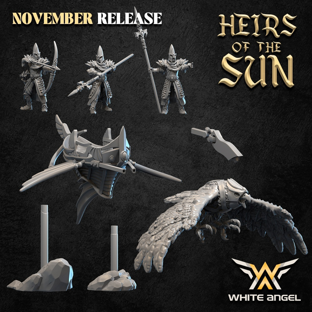 SKY GUARDIAN OF LIGHT - HEIRS OF THE SUN (NOVEMBER 2024 RELEASE) (ELF FROM ELVES OF THE SUN