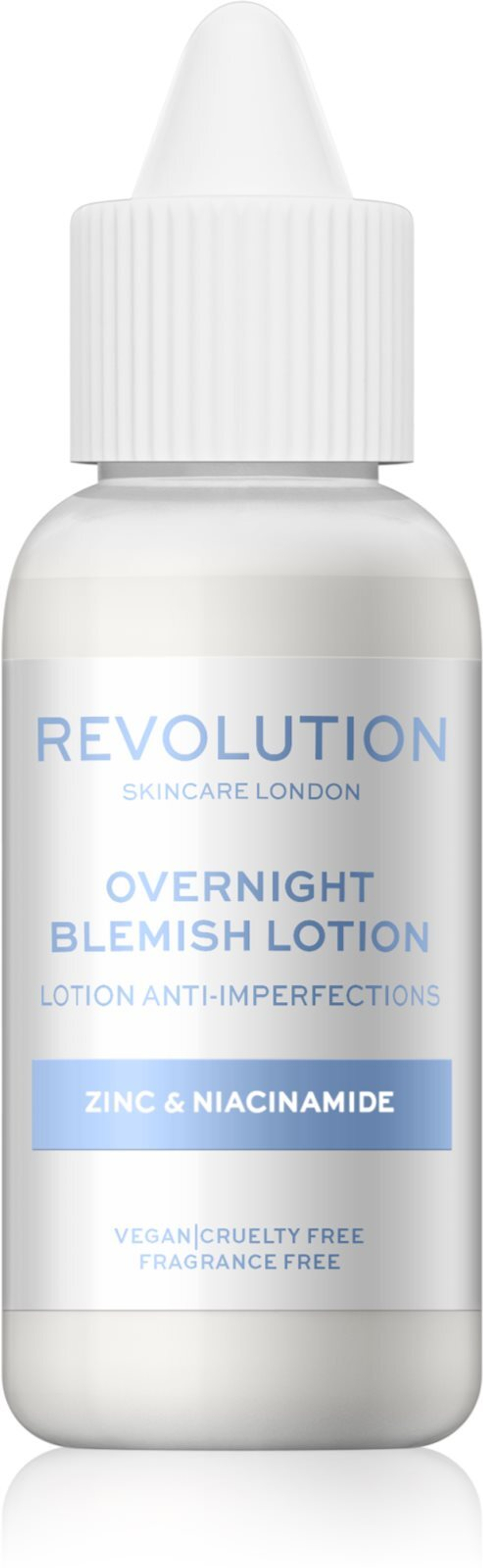 Revolution Skincare Blemish Zinc & Niacinamide - ночной уход против прыщей /   30  ml  / GTIN 5057566125994