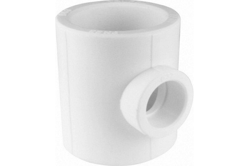 Тройник перех 25*20*25 белый