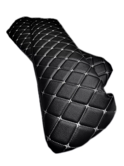 Чехлы на козырьки Газель Next и Газон Next (белая Бабочка)