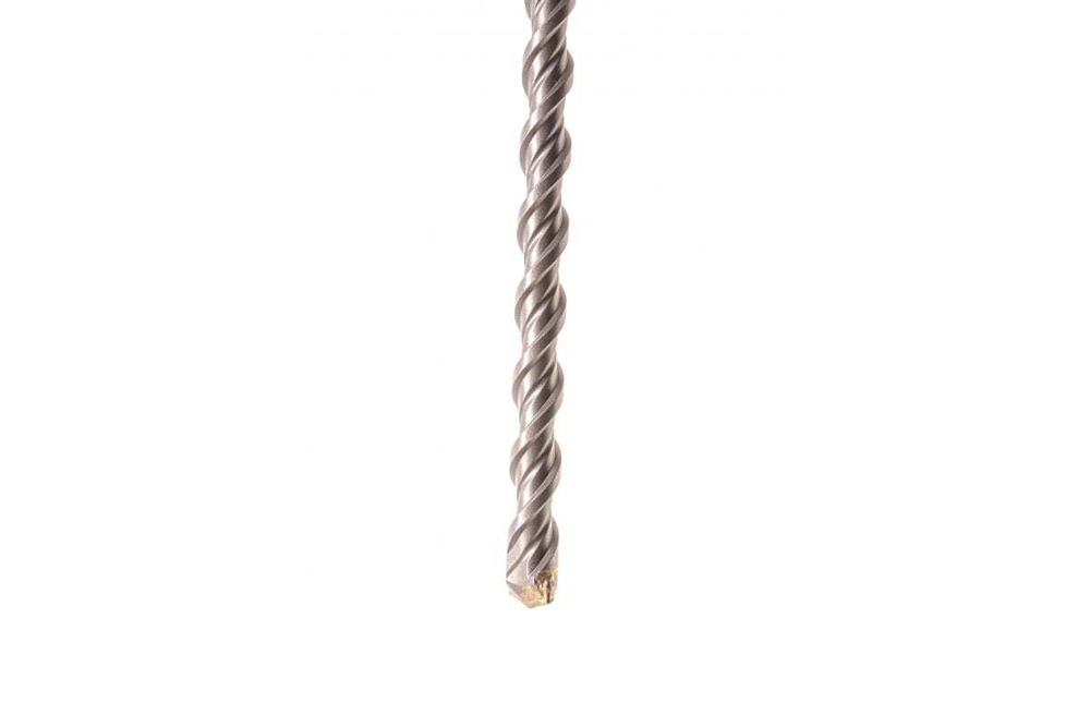 Бур по бетону, двойная спираль, Cobalt W-tip, 14x600 мм, SDS PLUS// Denzel