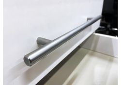 Компьютерный стол КСТ-109 правый белый