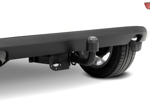 Фаркоп c электрикой Smart для Lada Kalina II поколение хэтчбек 2013-2018, шар A, 1100/75 кг, F.6013.009