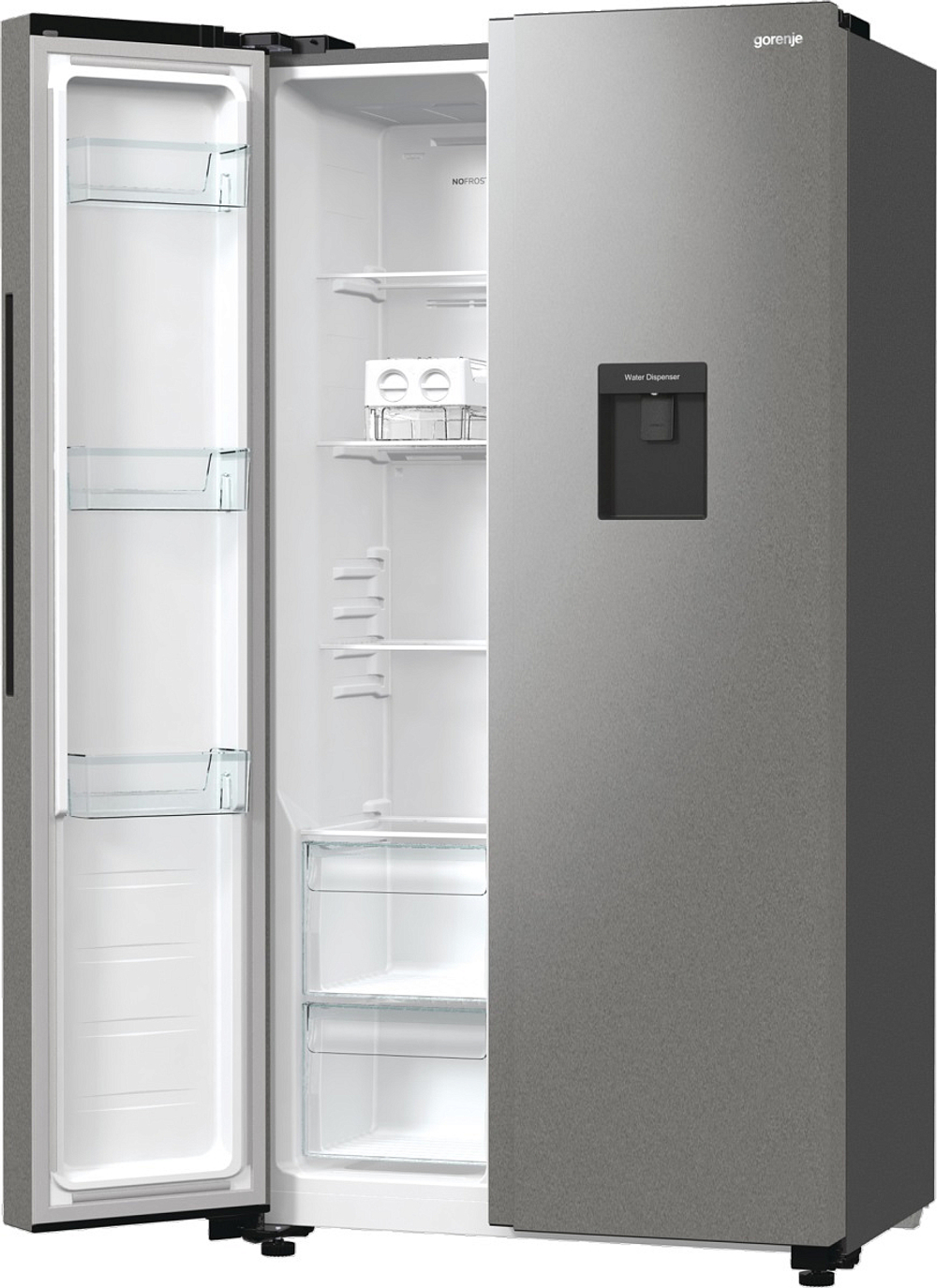 Отдельностоящий холодильник Gorenje NRR9185EAXLWD
