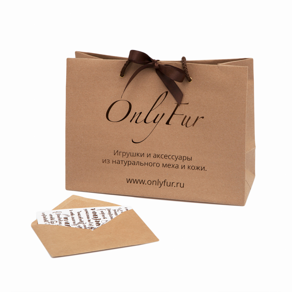 Кролик Тоша маленький (чёрный)