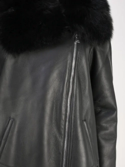 Дубленка зимняя натуральная длинная