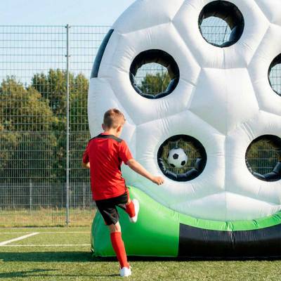 Надувной герметичный дартс «Точка удара», диаметр 4 м, размер 4×2,5×4 м