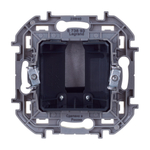 Вывод кабеля IP21 с зажимом для крепления - антрацит Inspiria Legrand