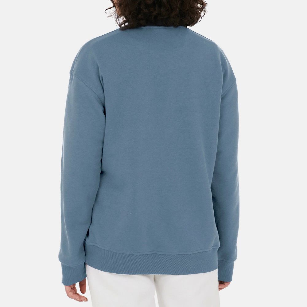 Толстовка Яндекс с молнией у горла синяя