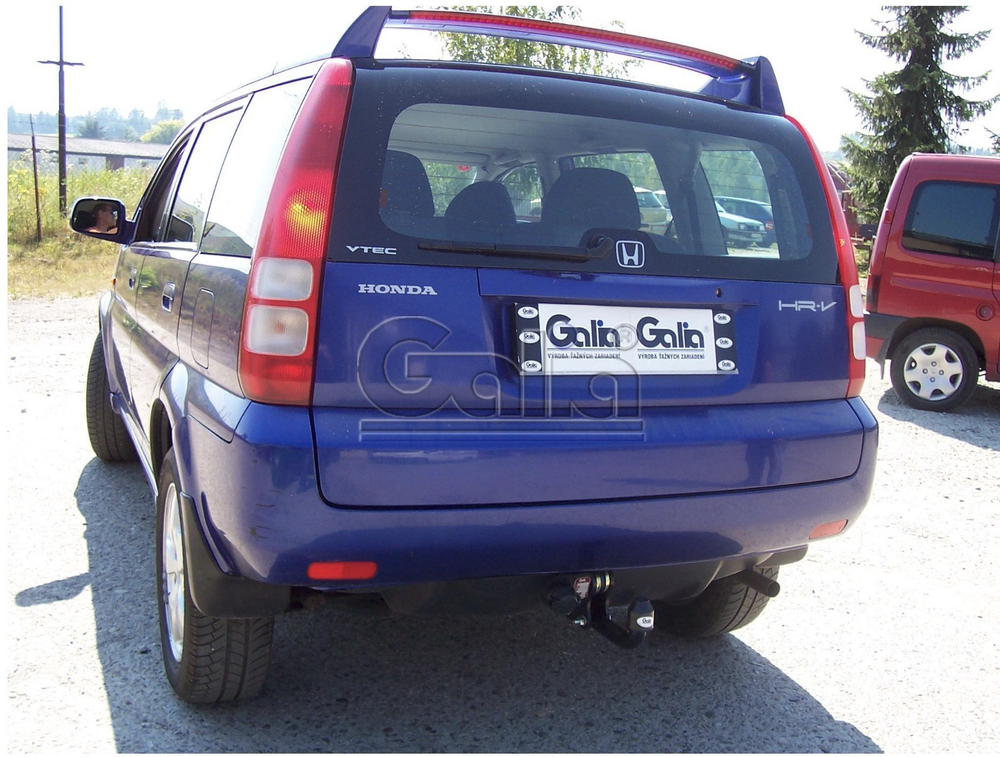 Фаркоп оцинкованный Galia H017A для Honda HR-V 1999-2001(паспорт и сертификат в комплекте)(без электрики)