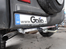 Фаркоп оцинкованный Galia T030A для Toyota Rav 4 1994-2000(паспорт и сертификат в комплекте)(без электрики)