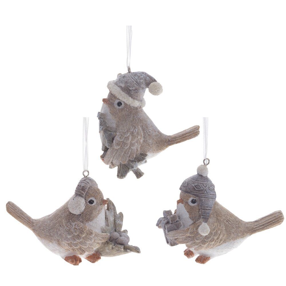 GAEM Фигурка декоративная "Птичка", L7 W8 H8 см, 3в.