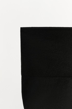 ZARA ТРУСЫ-СЛИПЫ С ЗАВЫШЕННОЙ ТАЛИЕЙ, ЧЕРНЫЙ