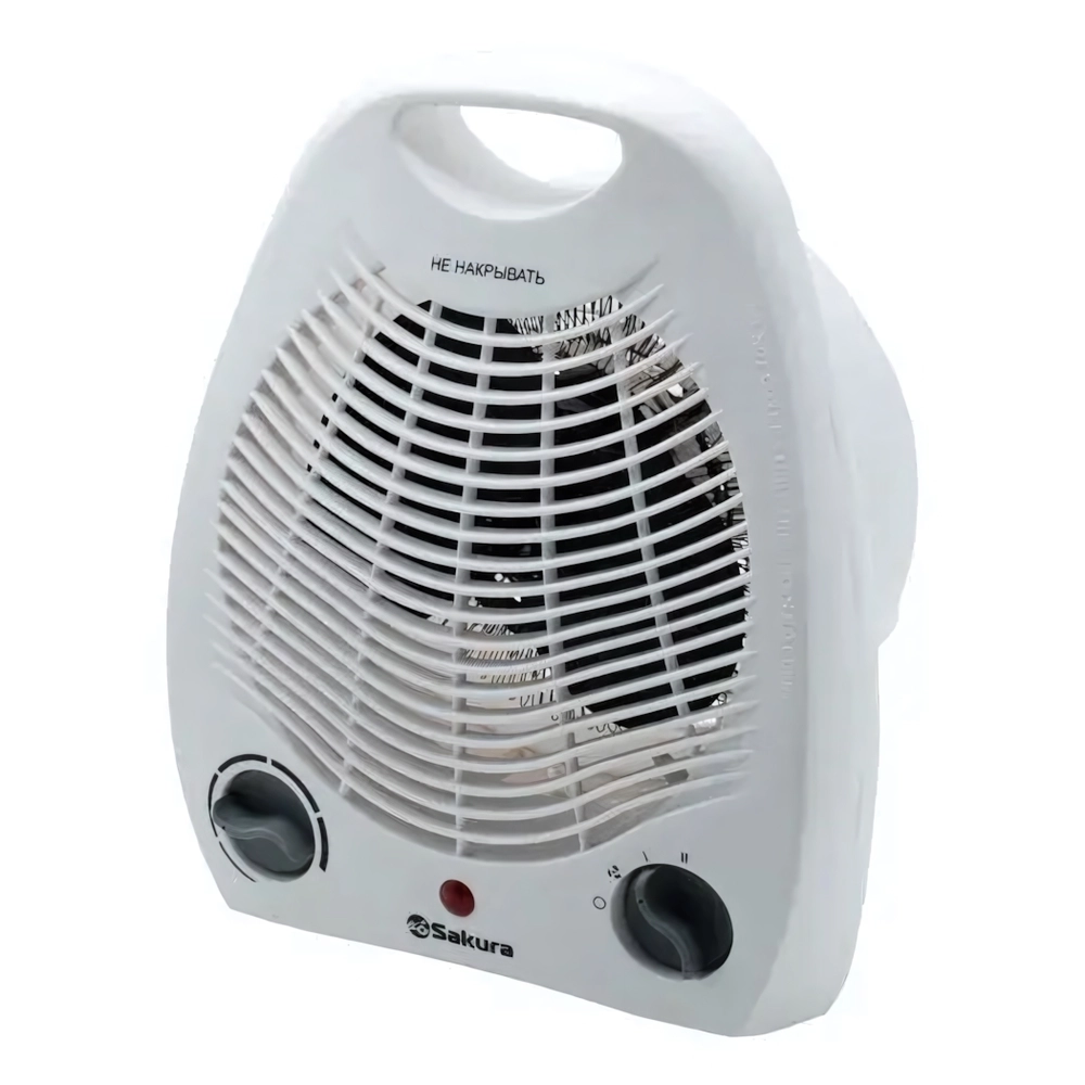 Тепловентилятор SA-0500W спир бел