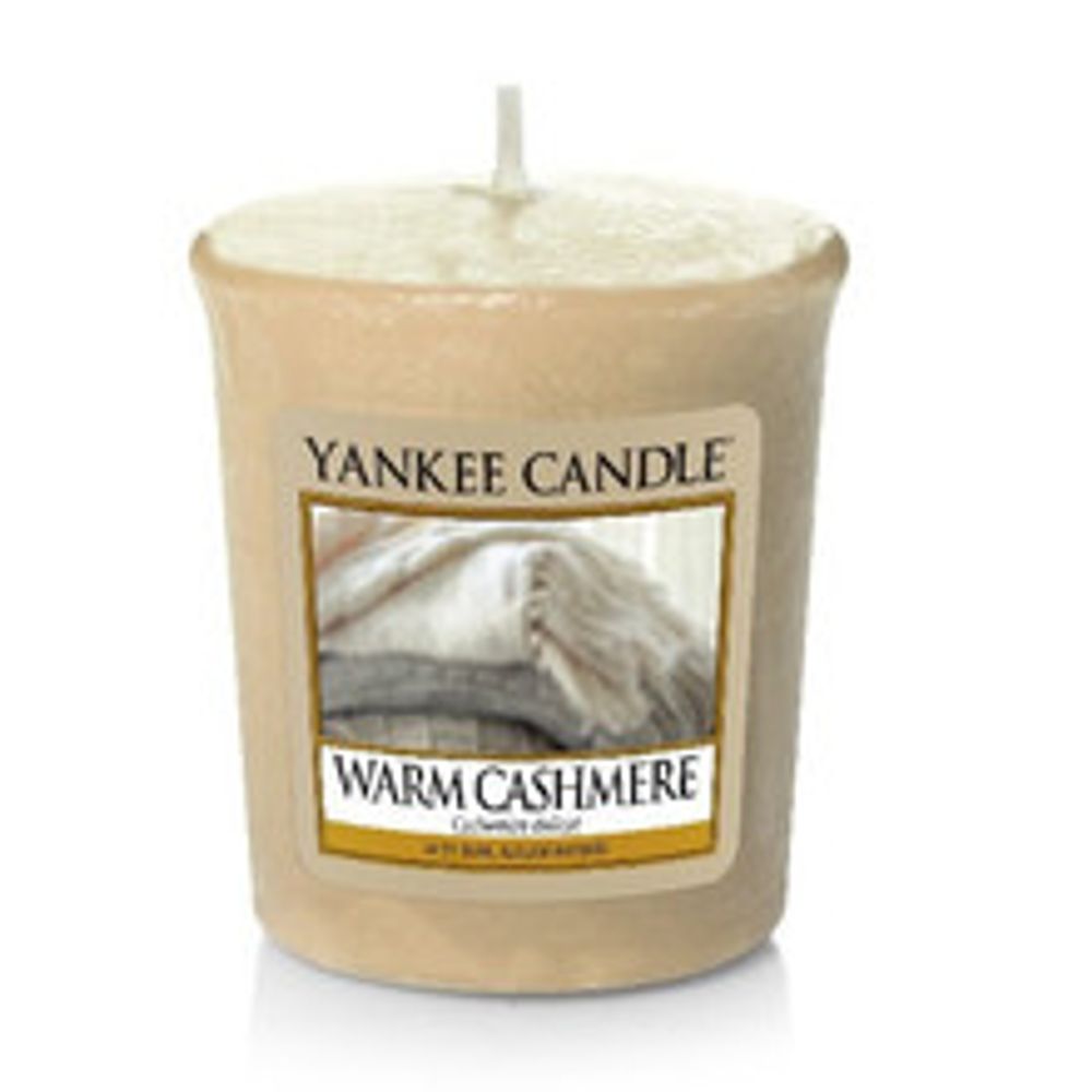 Yankee Candle Warm Cashmere Candle - Aromatic votive candle 49.0g Yankee Candle Warm Cashmere Candle - Aromatic votive candle 49.0g