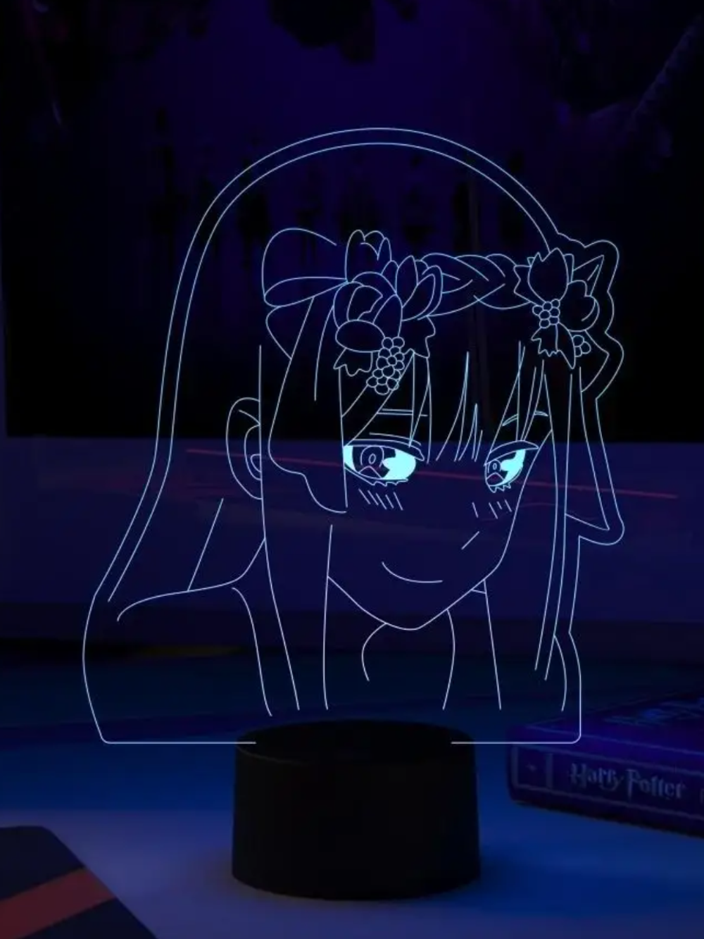 Ночник "Zero two с венком"