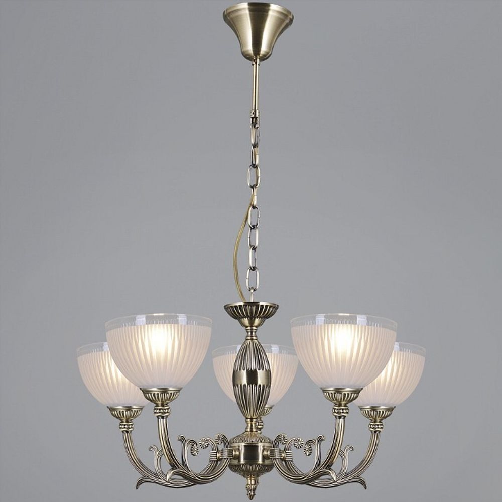 Подвесная люстра ILLUMICO CAPELLA IL9939-5PSQ-24 AB CAPELLA