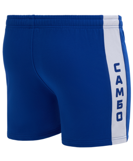 Шорты для самбо START, хлопок, синий