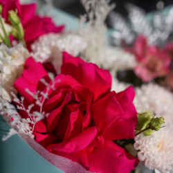 Букет цветов Ягодный конфитюр