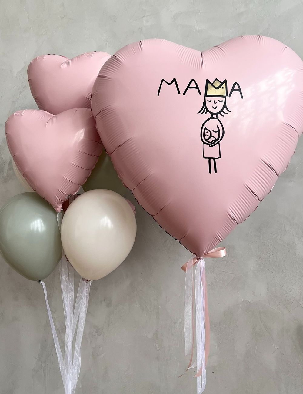 "Сердечный трепет" (набор из 8 шаров) №2316 