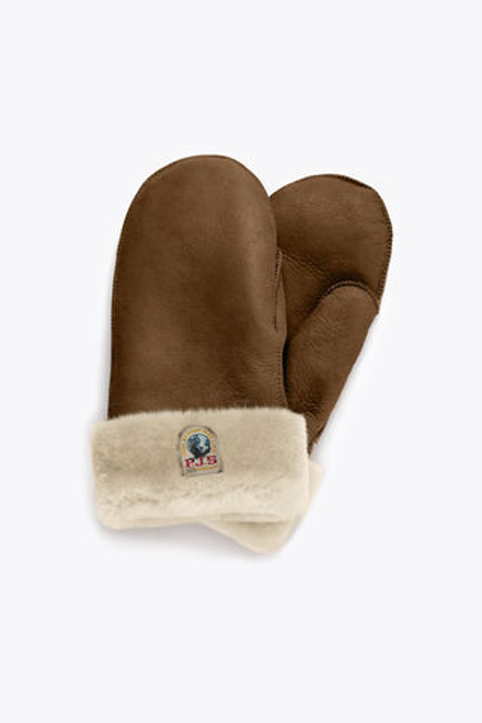 Варежки жен. PARAJUMPERS SHEARLING MITTENS 508 кэмел