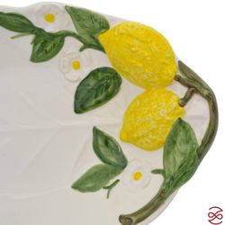 Блюдо лист Annaluma Лимоны 43*27 см