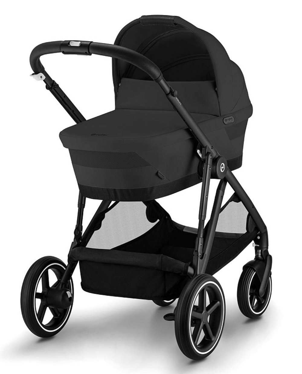 Коляска 2 в 1 Cybex Gazelle S BLK Moon Black