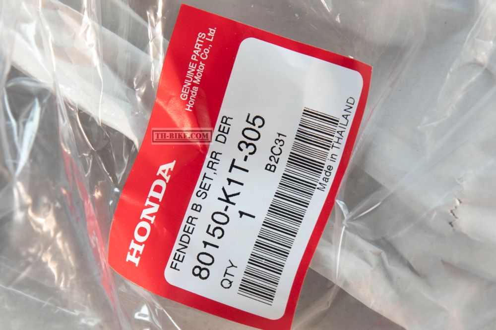 80150-K1T-305. FENDER SET B, RR.. HONDA