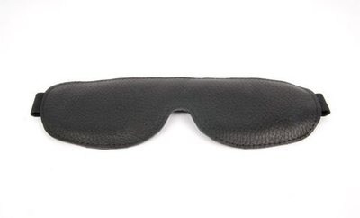 Закрытая черная маска на резиночке Notabu (Цвет: черный)